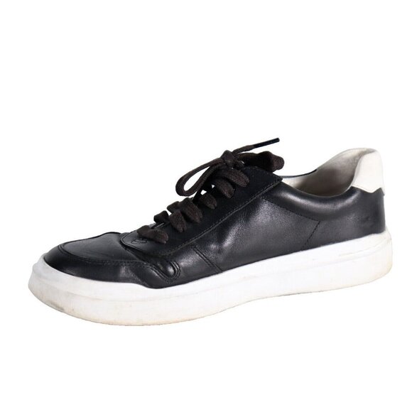 Cole Haan Women's US9.5 B Black Grandpro Topspin Trainer Low-Cut Leather Sneaker - Picture 6 of 11
